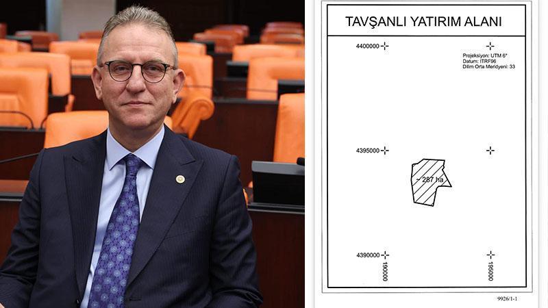 Tavşanlı yatırım alanı ilan edildi: Eski maden sahaları üretime açılacak