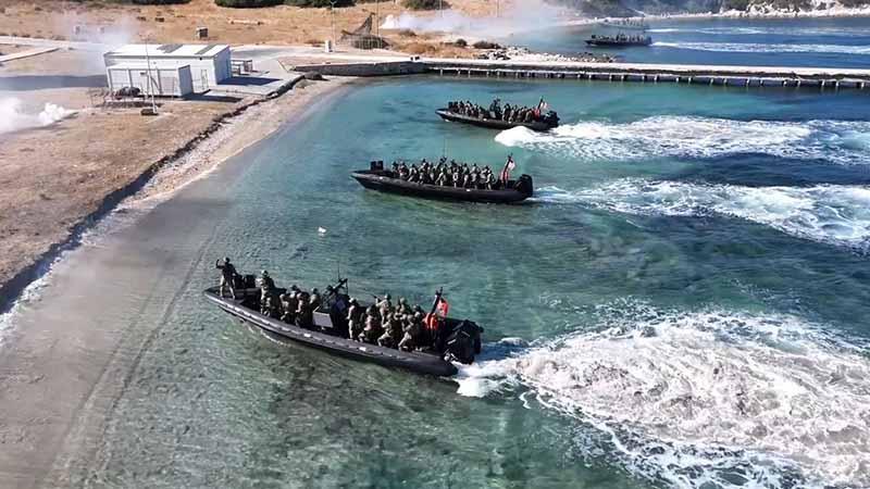 İzmir’de Deniz Hücum Harekatı Eğitimi gerçekleştirildi
