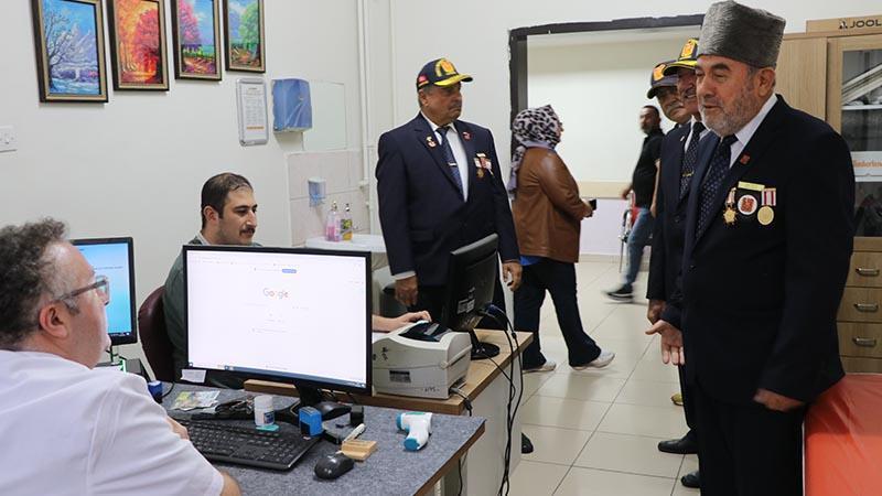 Gaziler ve şehit yakınları için hastanede özel hizmet: Randevusuz muayene kolaylığı