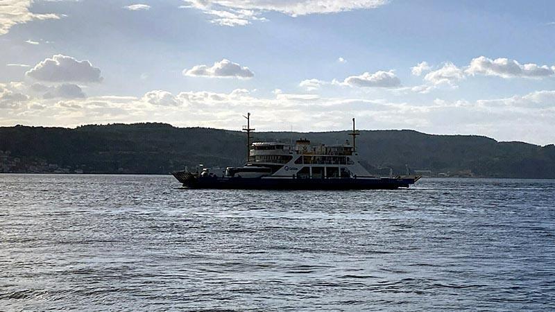 Çanakkale’de feribot seferlerine hava engeli: Bazı seferler iptal edildi