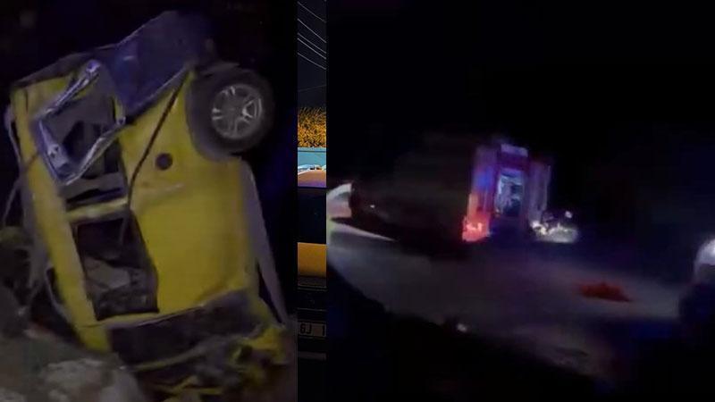 Antalya’da hafif ticari araç 50 metrelik uçuruma yuvarlandı: 2 ölü, 4 yaralı
