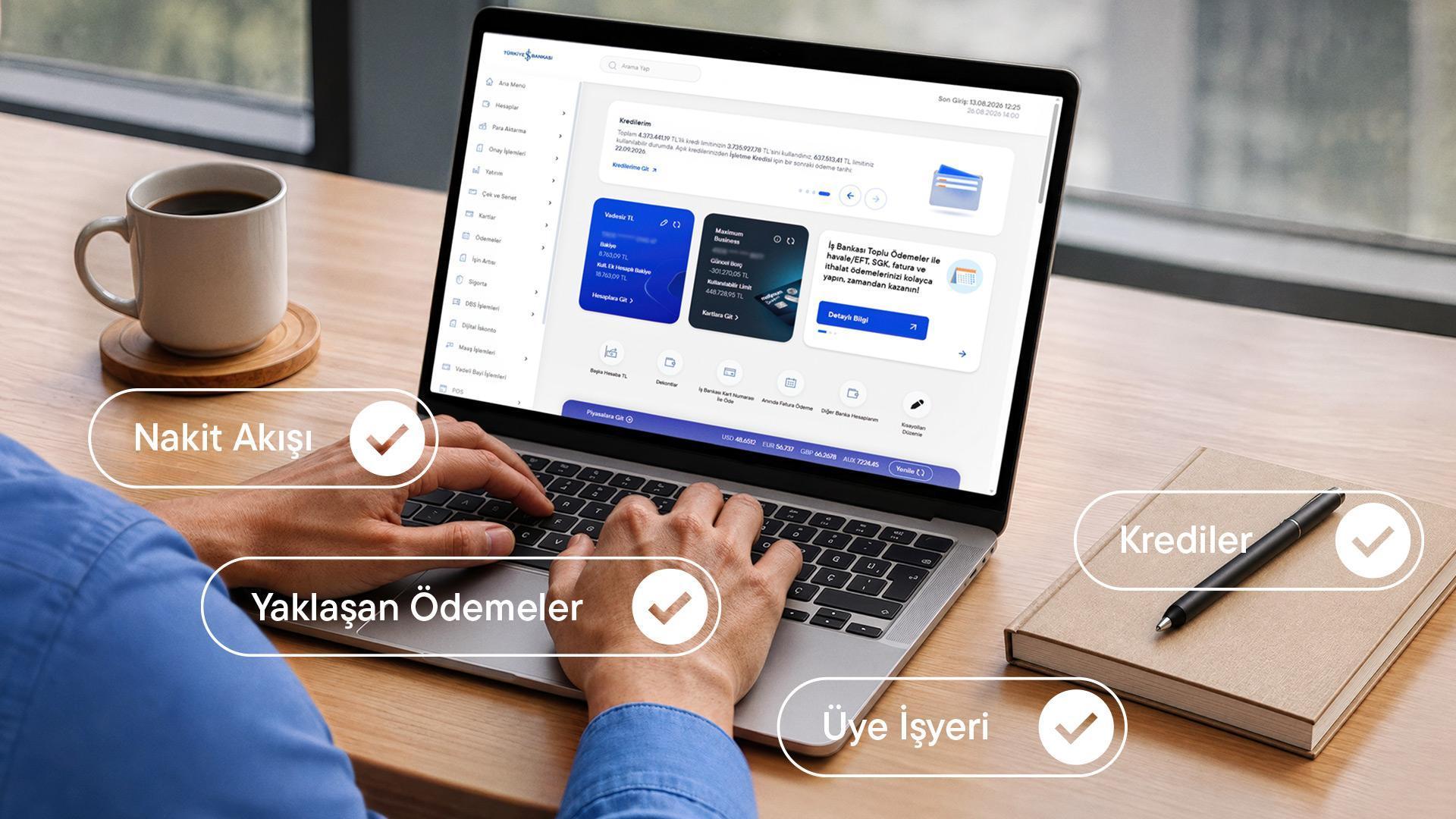 İş Bankası’nın Ticari İnternet Şubesi yenilendi