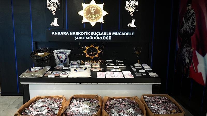 Uyuşturucu Operasyonlarında 614 Bin Sentetik Hap Ele Geçirildi: 69 Kişi Tutuklandı