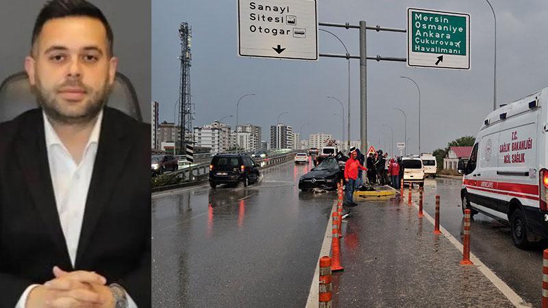 Adana’da otomobil yön levhasının direğine çarptı: Sürücü hayatını kaybetti
