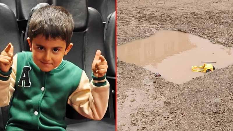Oyuncak Arabasını Almak İsterken Su Birikintisine Düştü: 7 Yaşındaki Yunus Kurtarılamadı